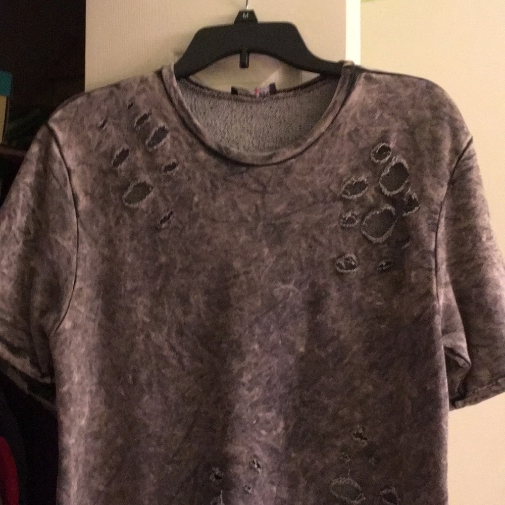 Distressed dress